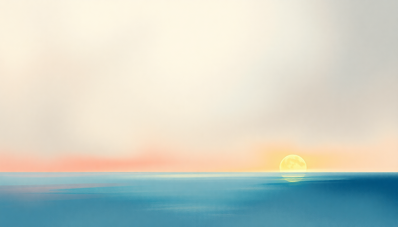 Fan-driven abstract illustration evoking the emotional arc of The Longships by Enya