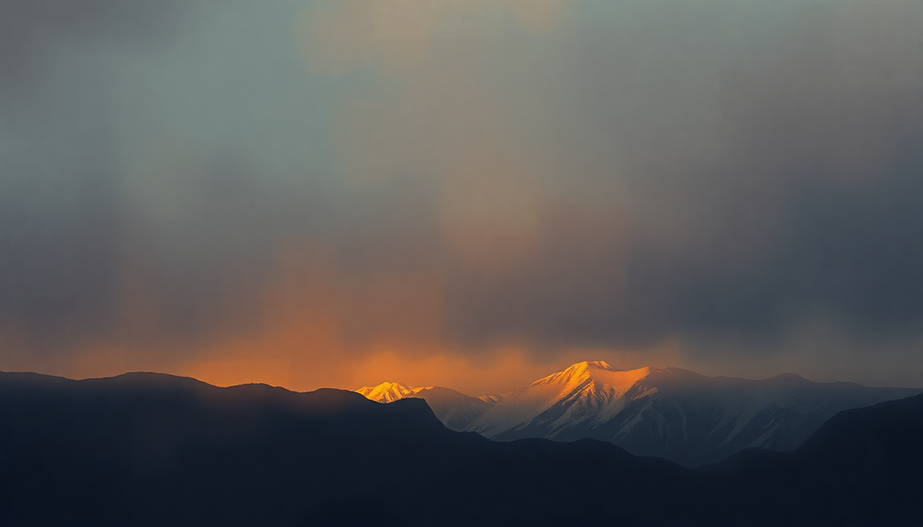 Fan-driven abstract illustration evoking the emotional arc of The Night by The Animals