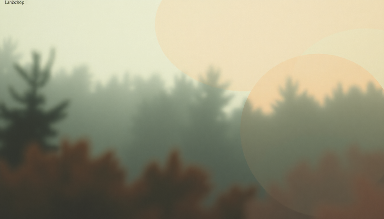 Fan-driven abstract illustration evoking the emotional arc of The Petrified Florist by Lambchop