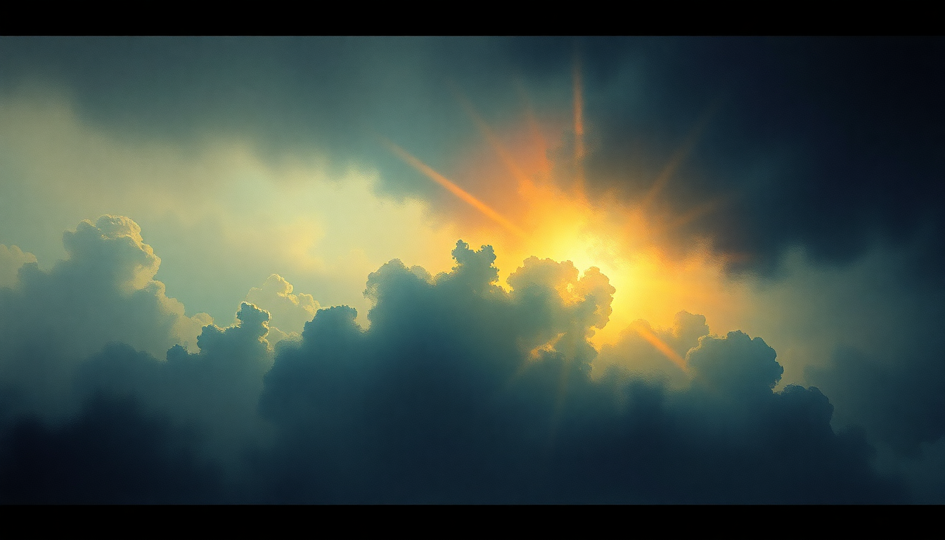 Fan-driven abstract illustration evoking the emotional arc of The Prime Time of Your Life by Daft Punk