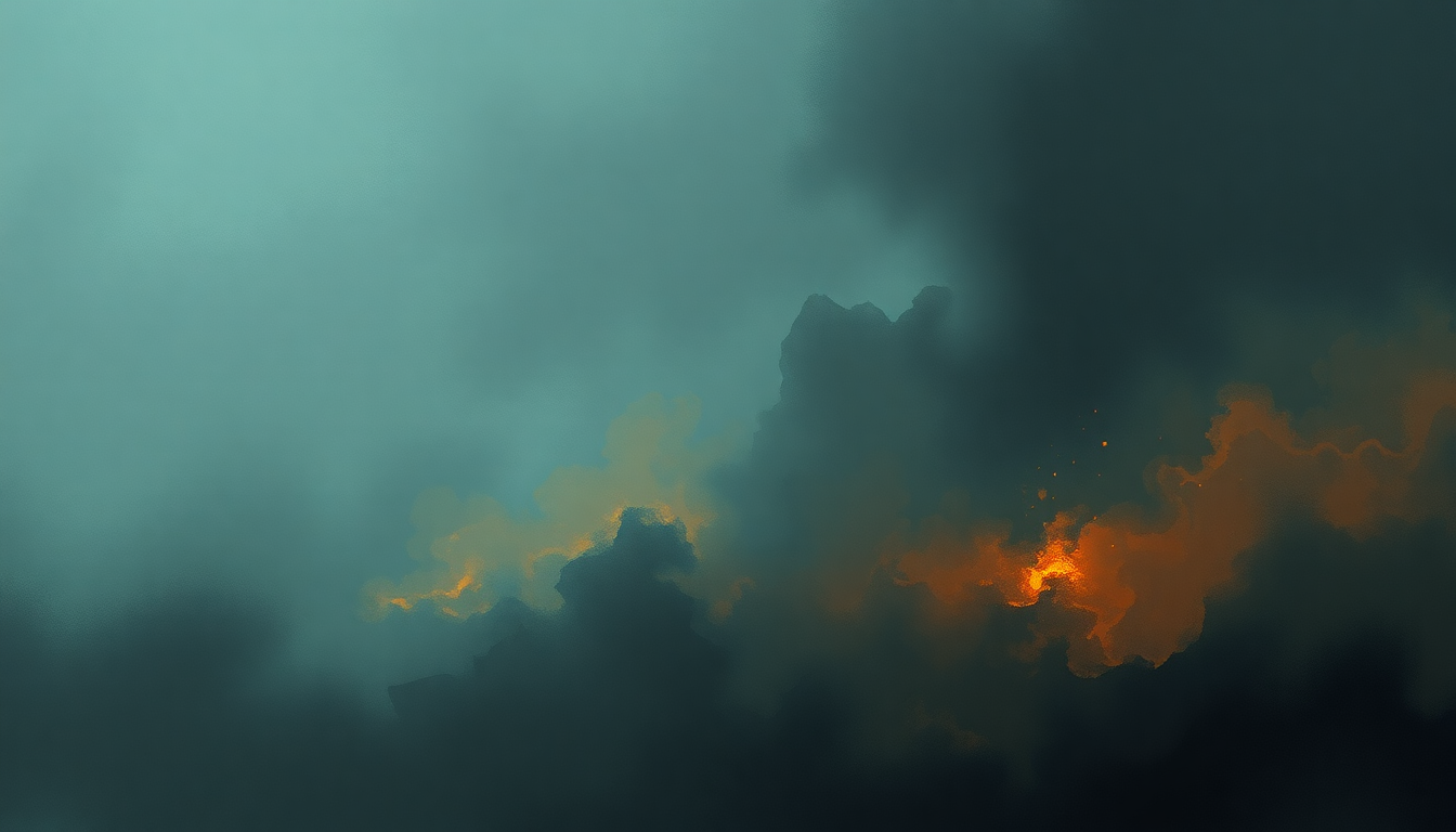 Fan-driven abstract illustration evoking the emotional arc of The Ringer by Eminem