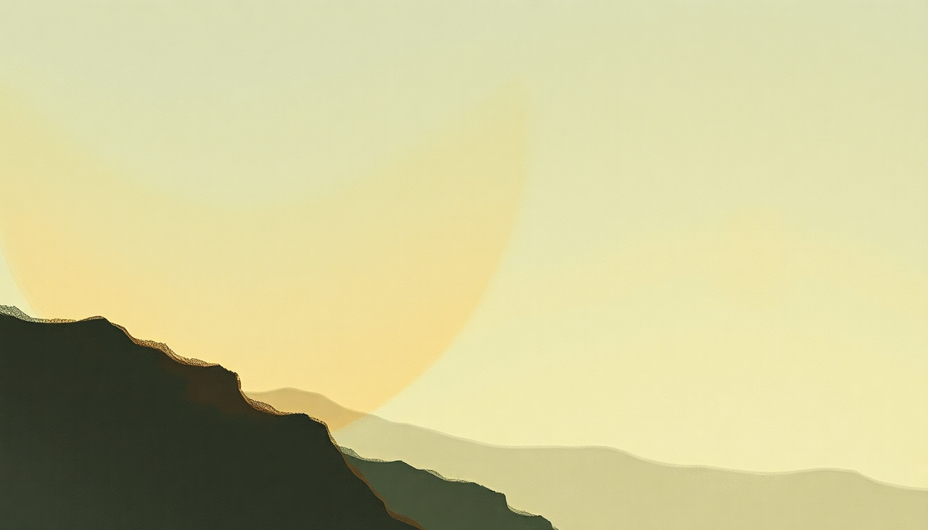 Fan-driven abstract illustration evoking the emotional arc of The Seeker by Steve Earle