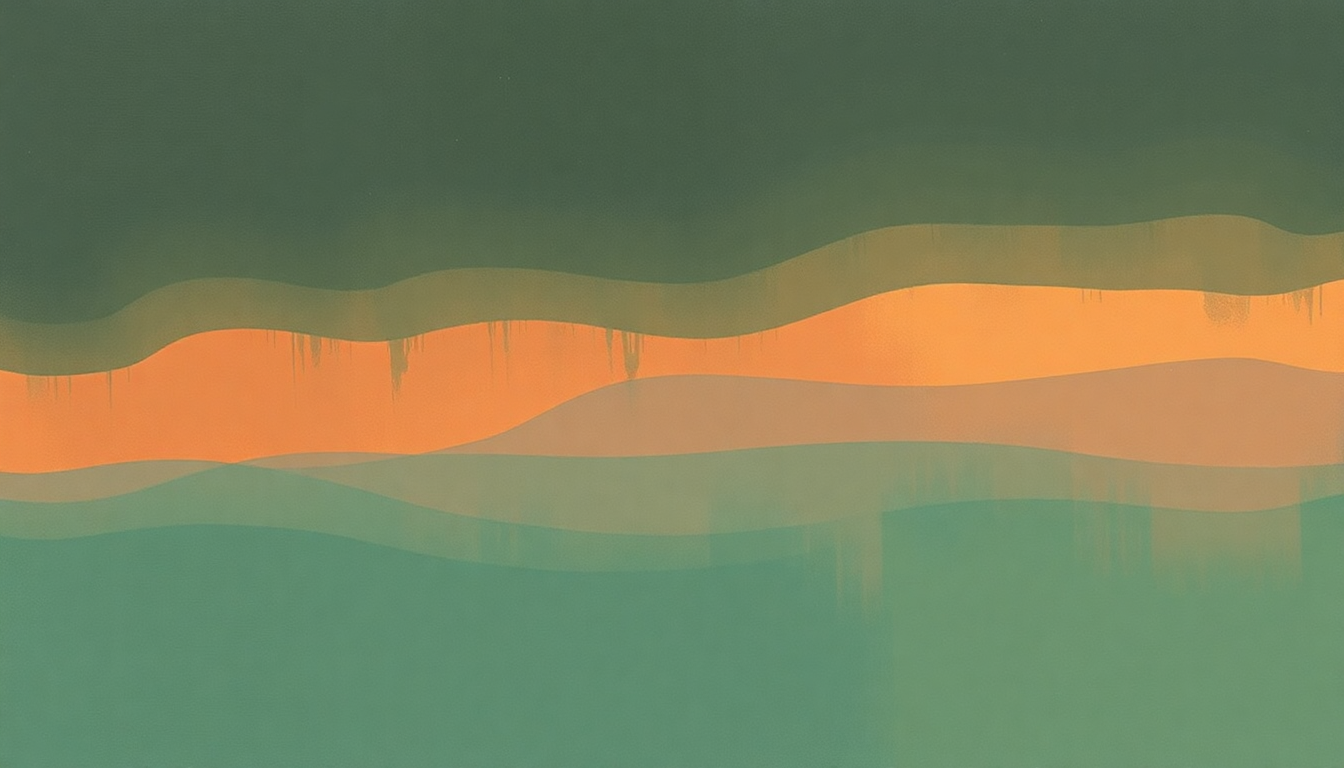 Fan-driven abstract illustration evoking the emotional arc of Then She Did by Jane's Addiction