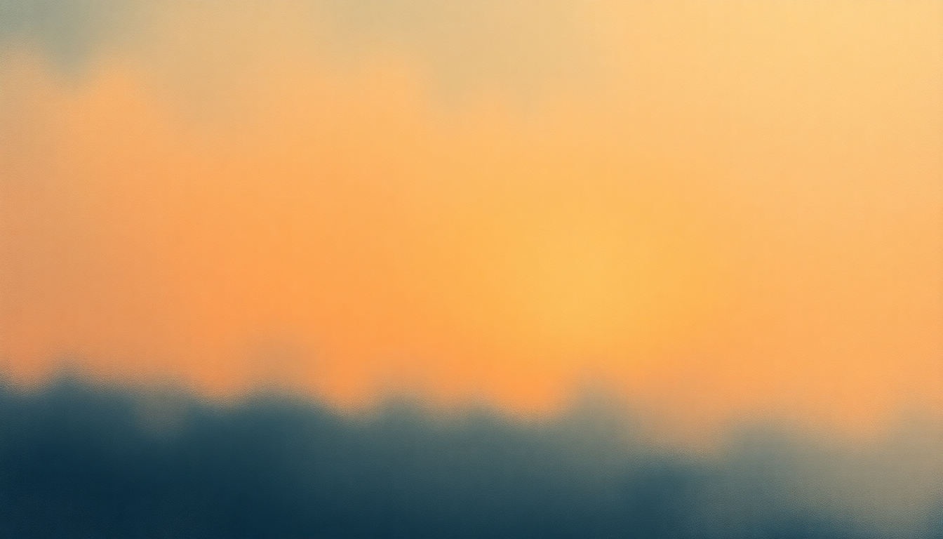 Fan-driven abstract illustration evoking the emotional arc of These Days by Jackson Browne