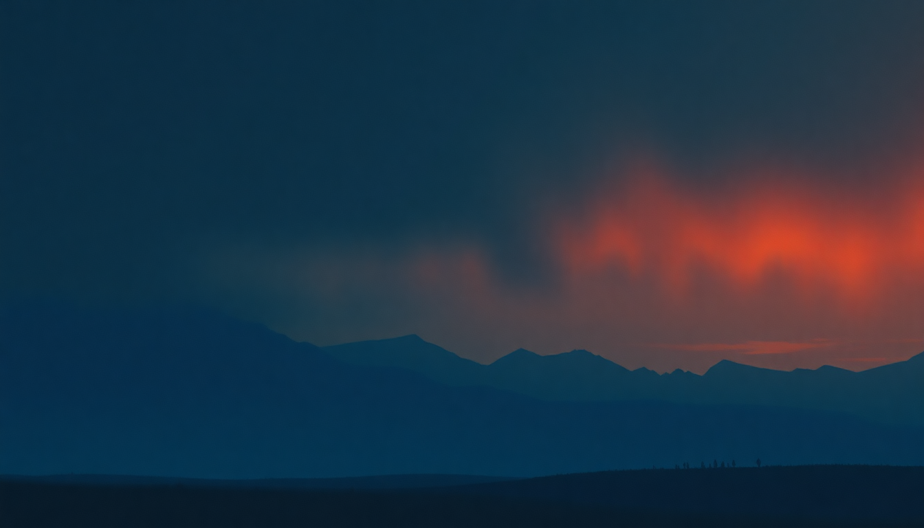 Fan-driven abstract illustration evoking the emotional arc of This Time by Waylon Jennings