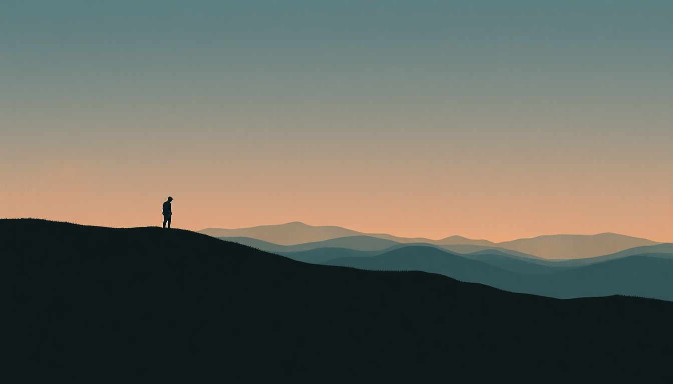 Fan-driven abstract illustration evoking the emotional arc of Through the Late Night by Travis Scott