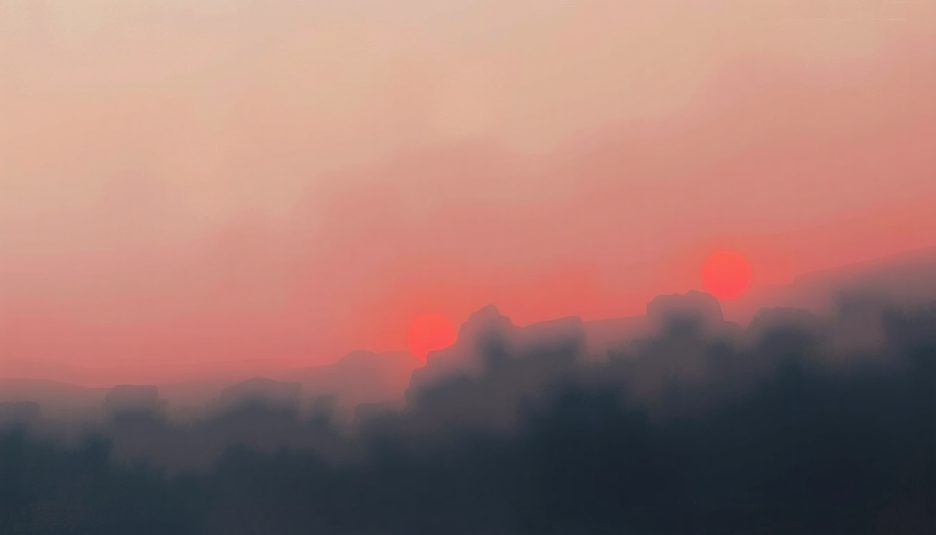 Fan-driven abstract illustration evoking the emotional arc of Throwing It All Away by Genesis