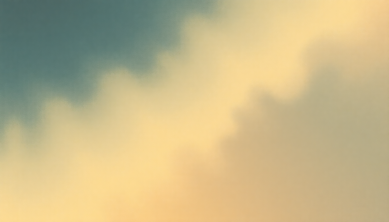 Fan-driven abstract illustration evoking the emotional arc of Thumbing My Way by Pearl Jam