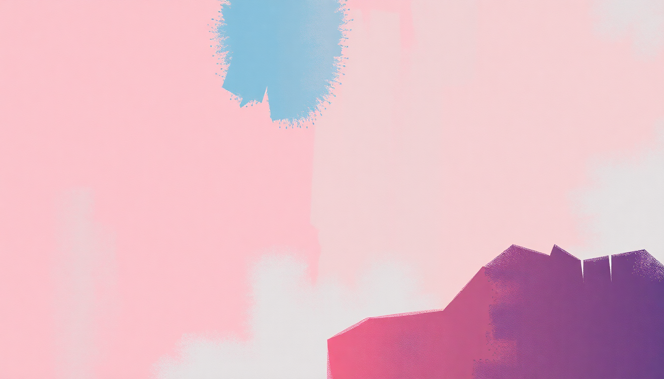 Fan-driven abstract illustration evoking the emotional arc of Tia Tamera by Doja Cat