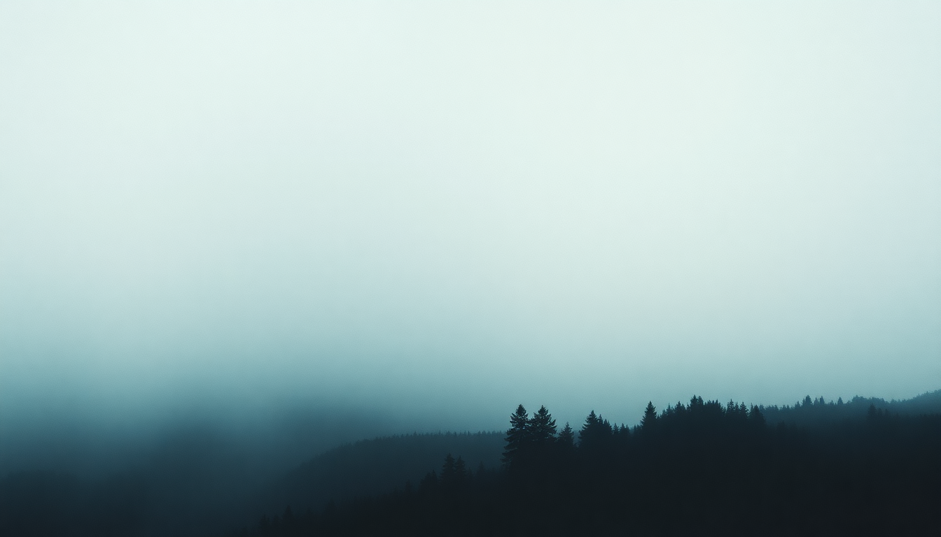 Fan-driven abstract illustration evoking the emotional arc of Title and Registration by Death Cab for Cutie