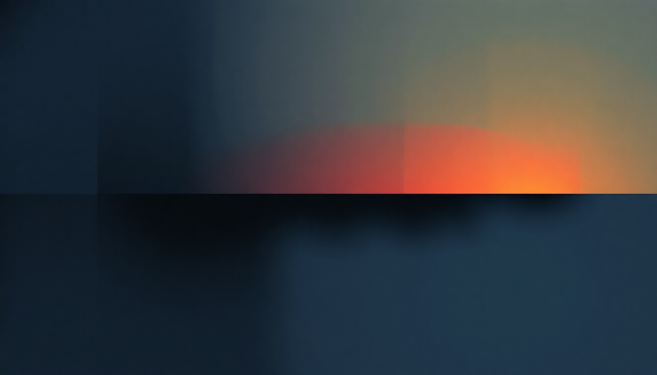 Fan-driven abstract illustration evoking the emotional arc of Together Alone by Soft Cell