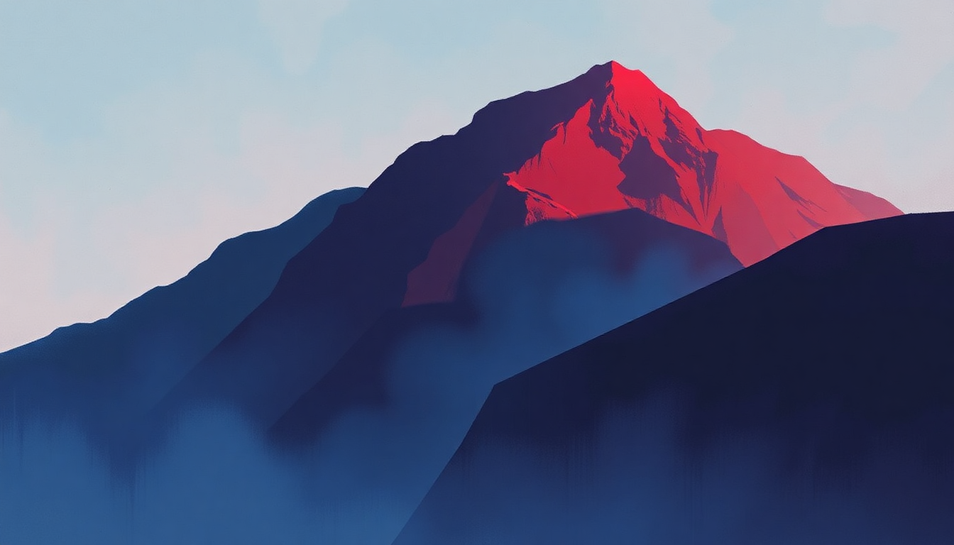 Fan-driven abstract illustration evoking the emotional arc of Together Forever by Run DMC