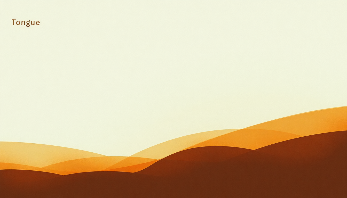 Fan-driven abstract illustration evoking the emotional arc of Tongue by Four Tet