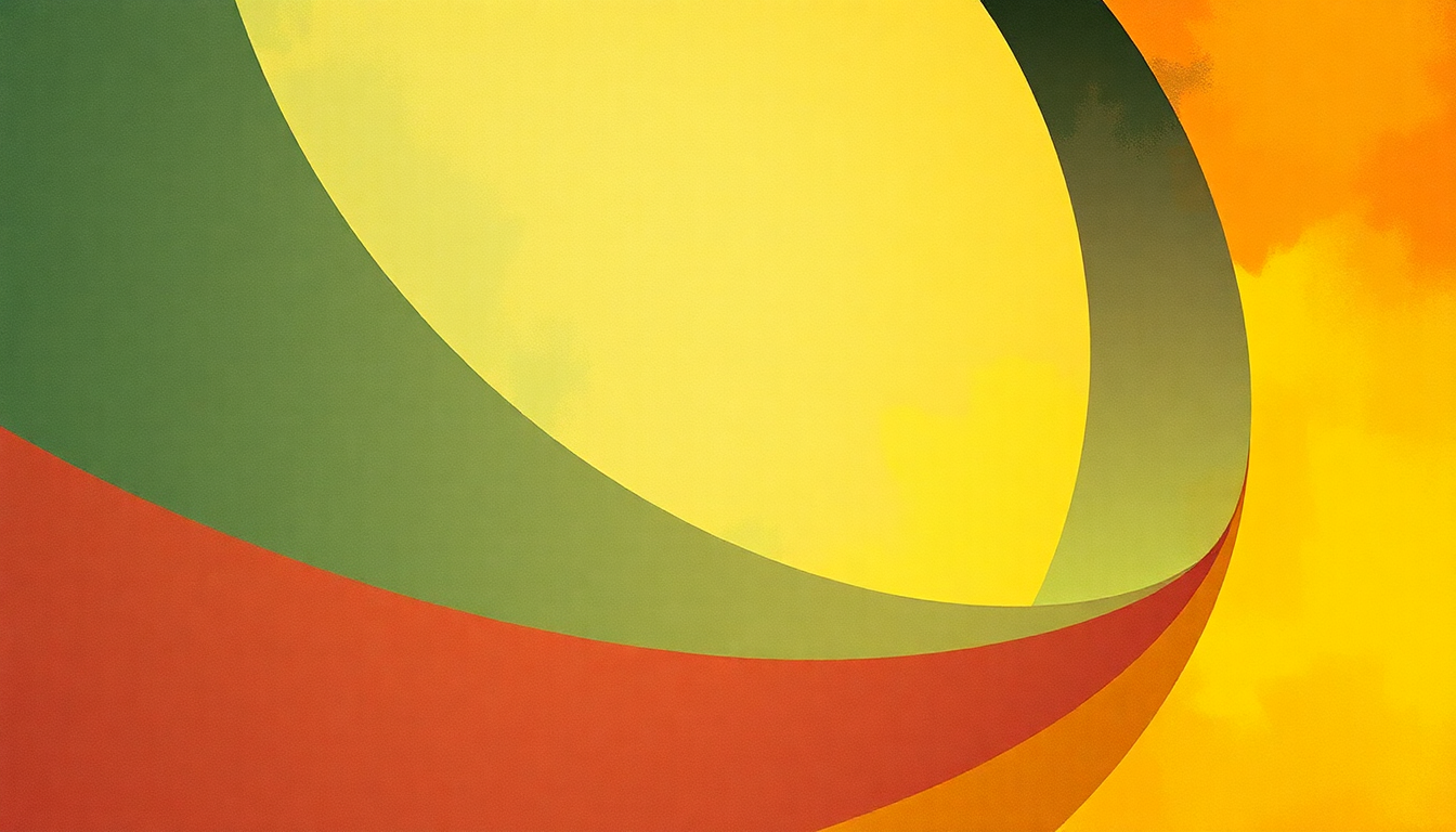 Fan-driven abstract illustration evoking the emotional arc of Trance and Dance by Faithless