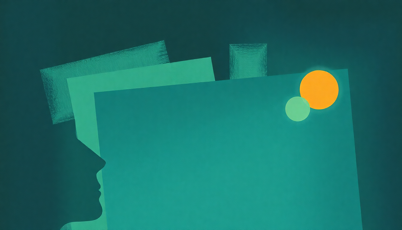 Fan-driven abstract illustration evoking the emotional arc of Treat Me Like a Saturday Night by Jimmie Dale Gilmore