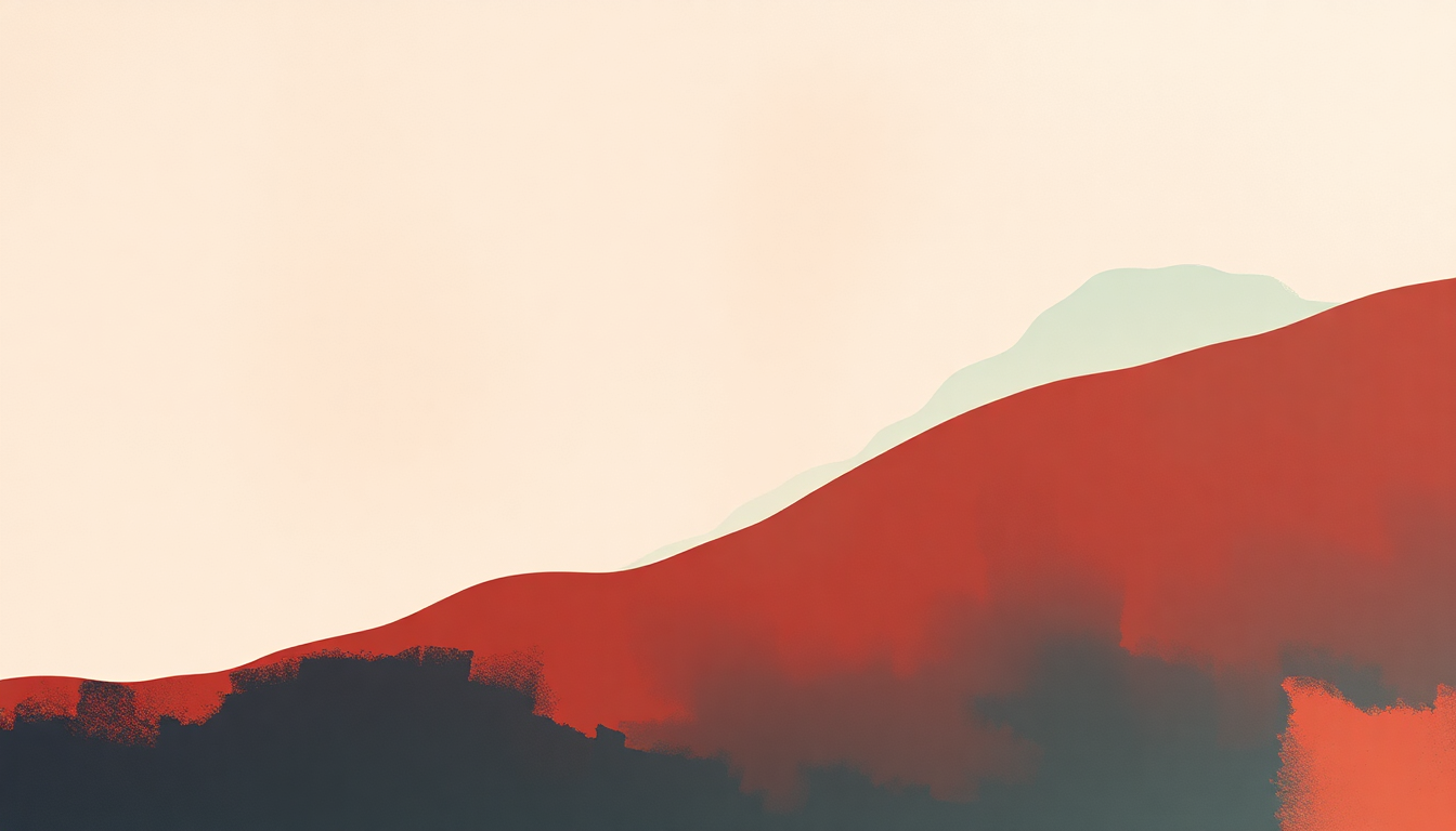 Fan-driven abstract illustration evoking the emotional arc of Try by Lucky Daye