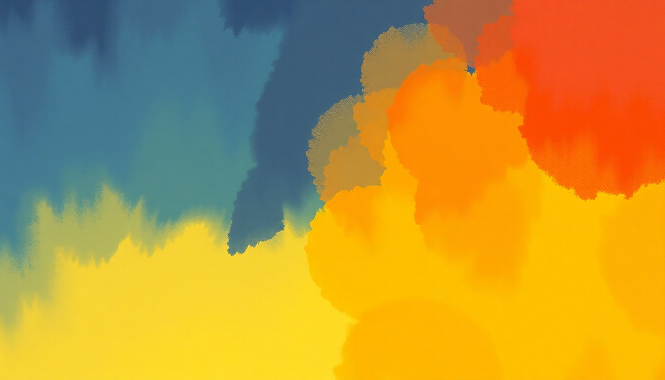 Fan-driven abstract illustration evoking the emotional arc of Tu Voz by Celia Cruz