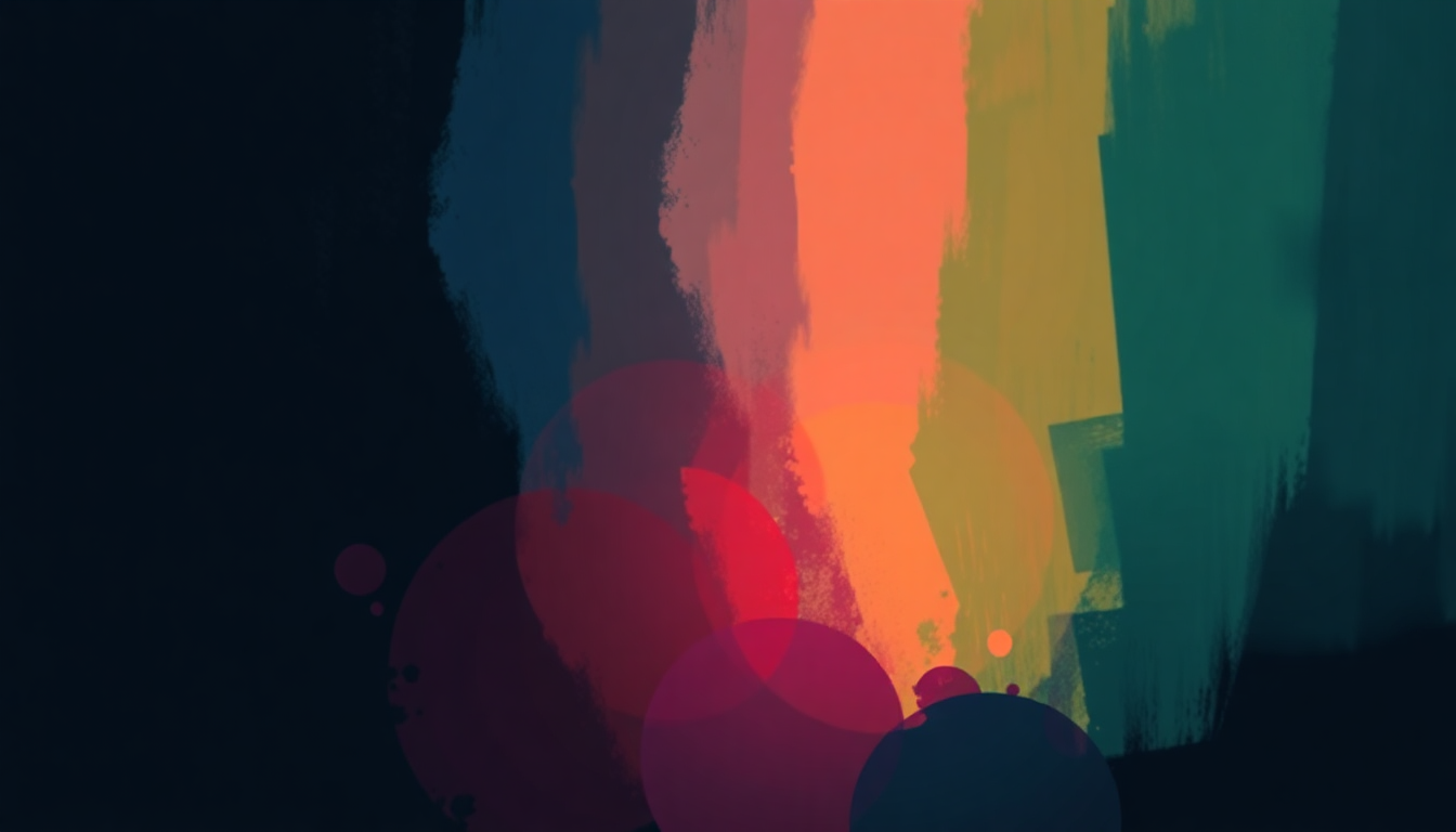 Fan-driven abstract illustration evoking the emotional arc of Tube Snake Boogie by ZZ Top