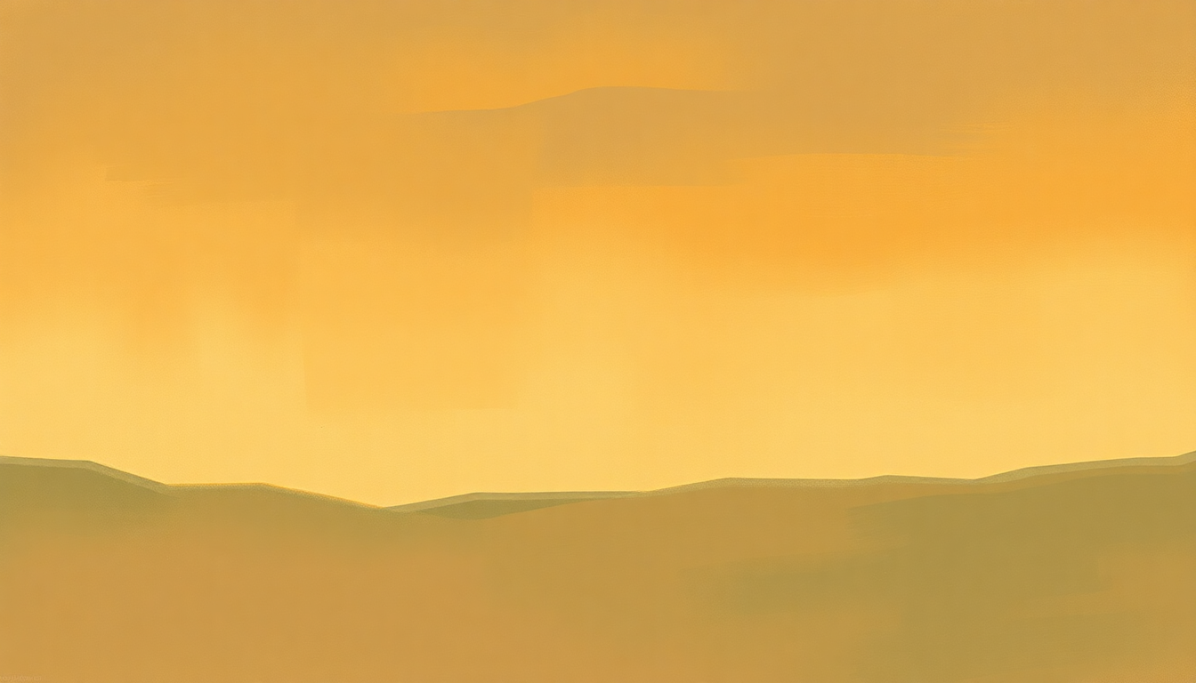 Fan-driven abstract illustration evoking the emotional arc of Turn Turn Turn by Pete Seeger