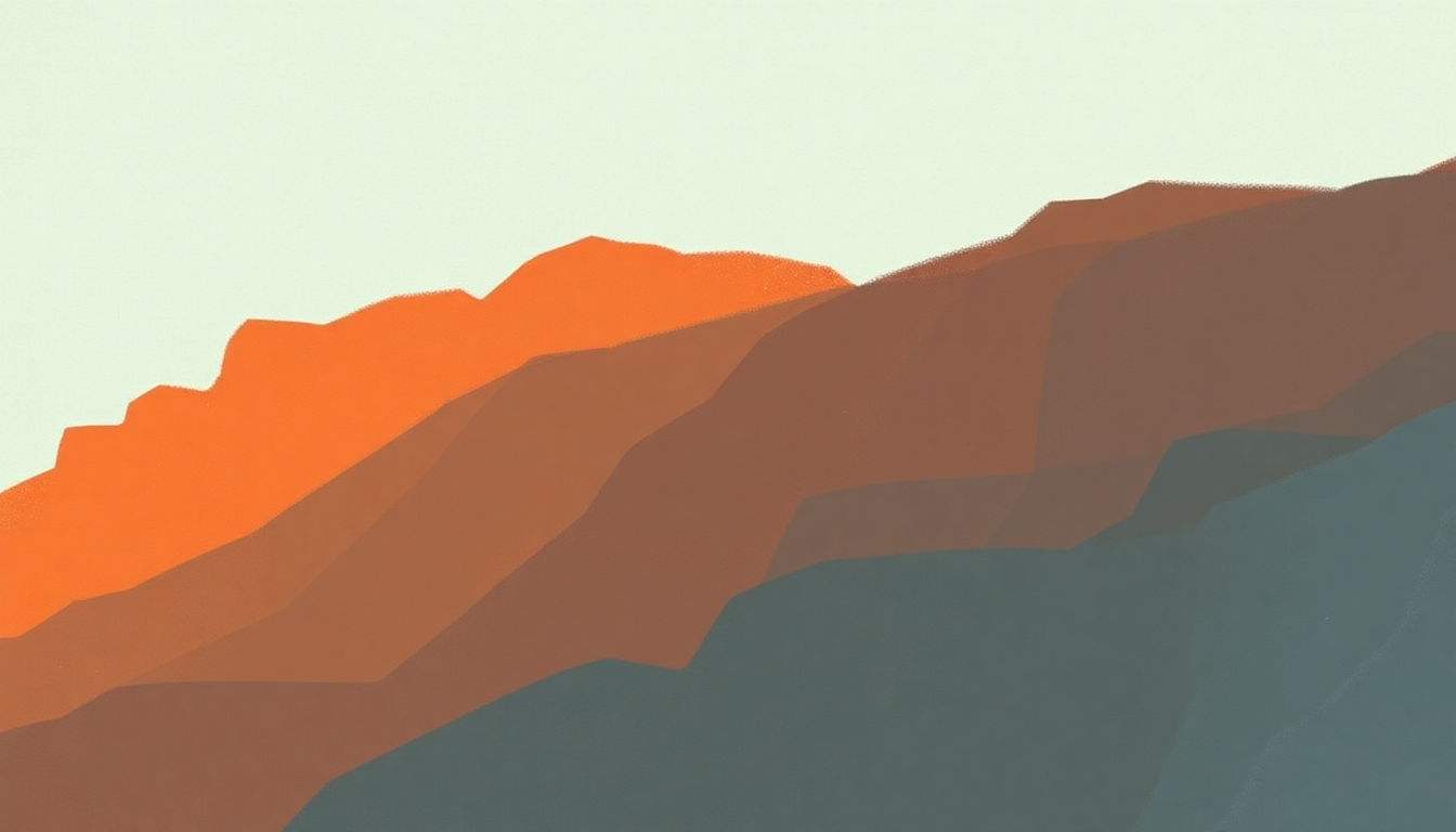 Fan-driven abstract illustration evoking the emotional arc of Tush by ZZ Top