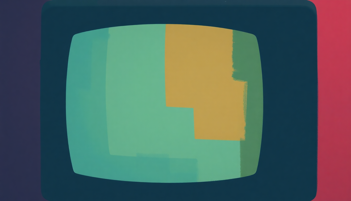 Fan-driven abstract illustration evoking the emotional arc of TV Pro by The Vines