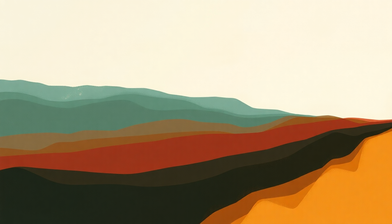 Fan-driven abstract illustration evoking the emotional arc of Two of Cups by Squirrel Flower