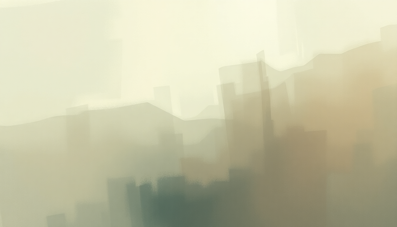 Fan-driven abstract illustration evoking the emotional arc of Unconditional by Nick Mulvey