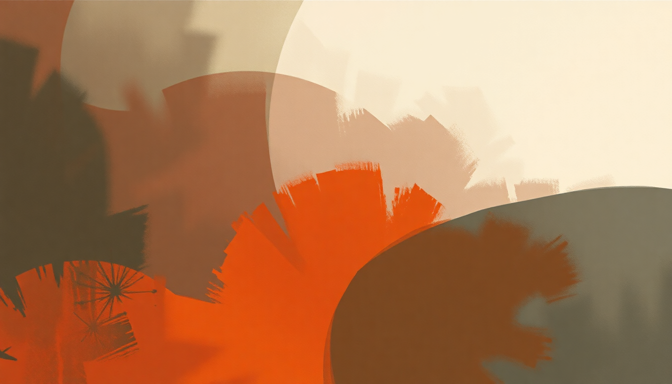 Fan-driven abstract illustration evoking the emotional arc of Under My Skin by Jorja Smith