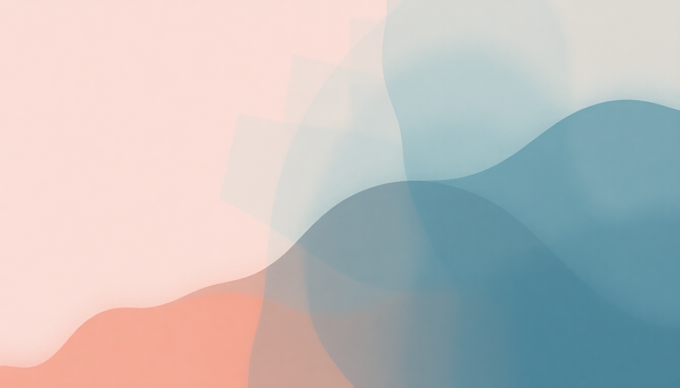 Fan-driven abstract illustration evoking the emotional arc of Uniform by Bloc Party