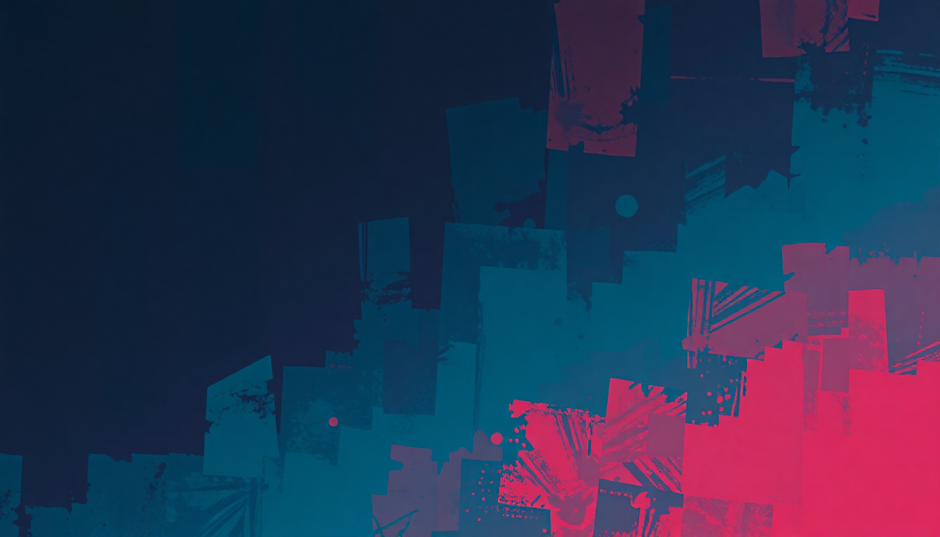 Fan-driven abstract illustration evoking the emotional arc of Unity by Operation Ivy