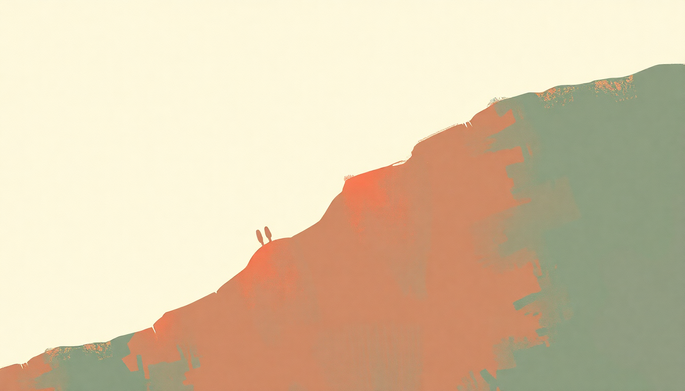 Fan-driven abstract illustration evoking the emotional arc of Until We Rich by Ice Cube