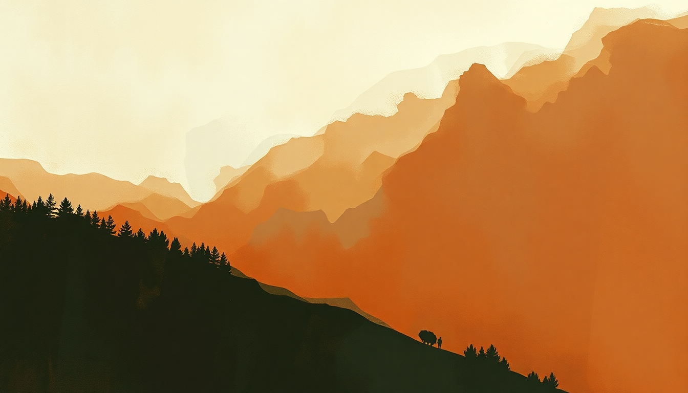 Fan-driven abstract illustration evoking the emotional arc of Up Jumped Spring by Freddie Hubbard