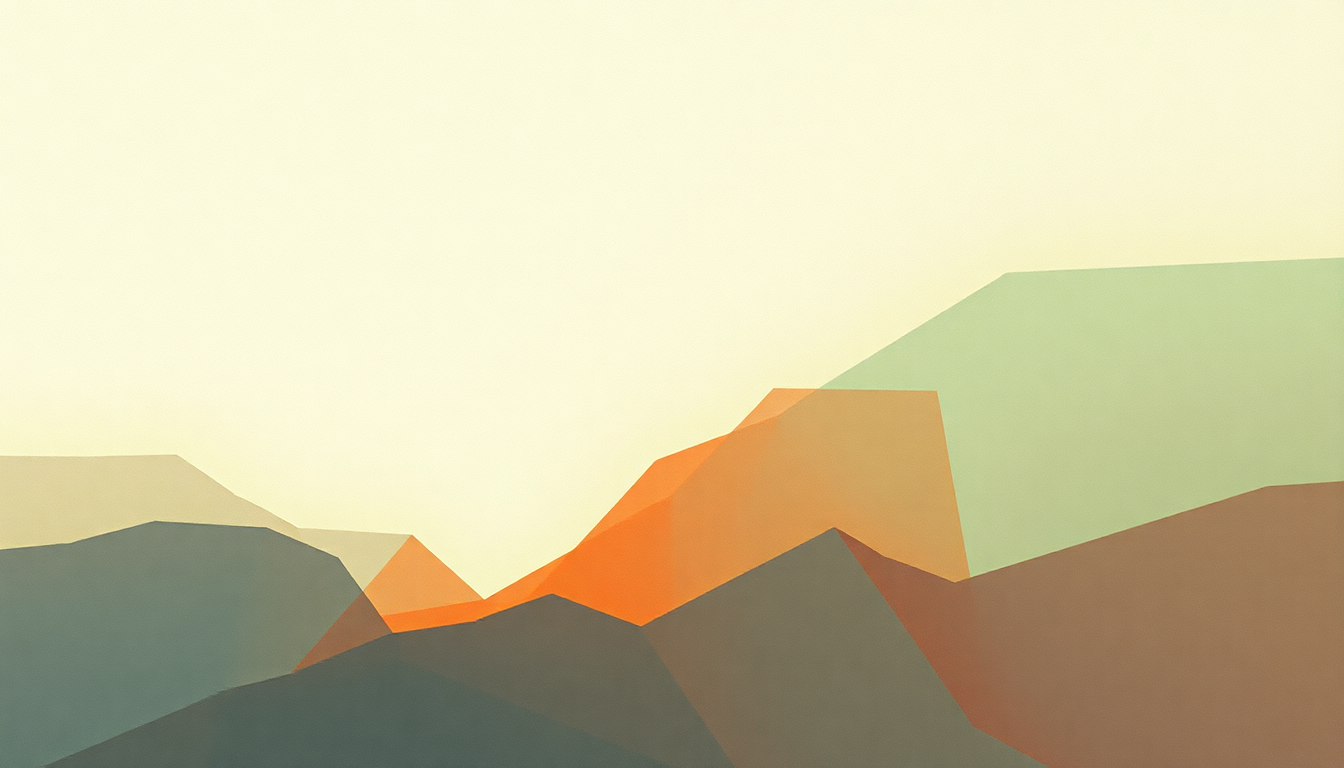 Fan-driven abstract illustration evoking the emotional arc of Verbal by Amon Tobin