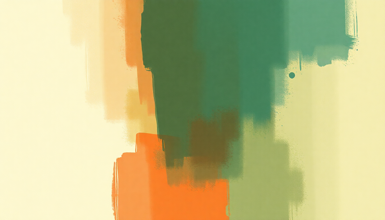 Fan-driven abstract illustration evoking the emotional arc of Version of the Truth by Squirrel Flower