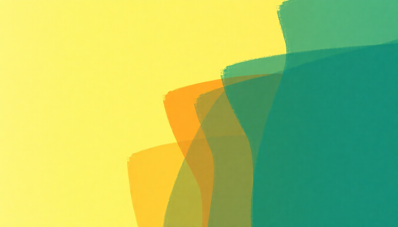 Fan-driven abstract illustration evoking the emotional arc of Viramundo by Milton Nascimento