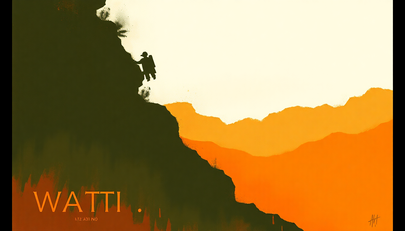 Fan-driven abstract illustration evoking the emotional arc of Waati by Oumou Sangare