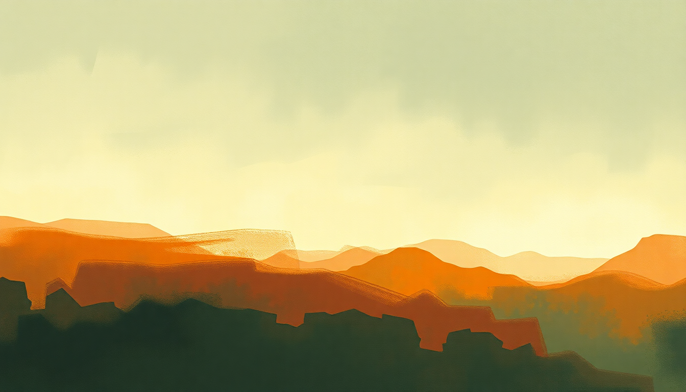 Fan-driven abstract illustration evoking the emotional arc of Waiting for the End by Linkin Park