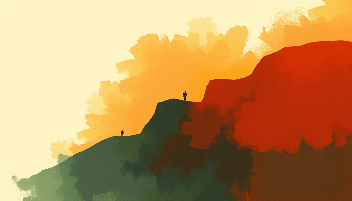 Fan-driven abstract illustration evoking the emotional arc of War Baby by Roddy Ricch