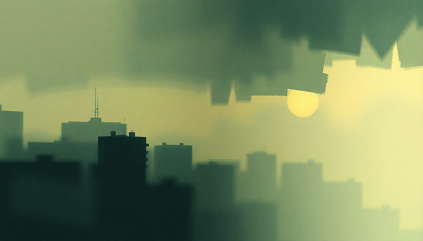 Fan-driven abstract illustration evoking the emotional arc of Waste by Staind