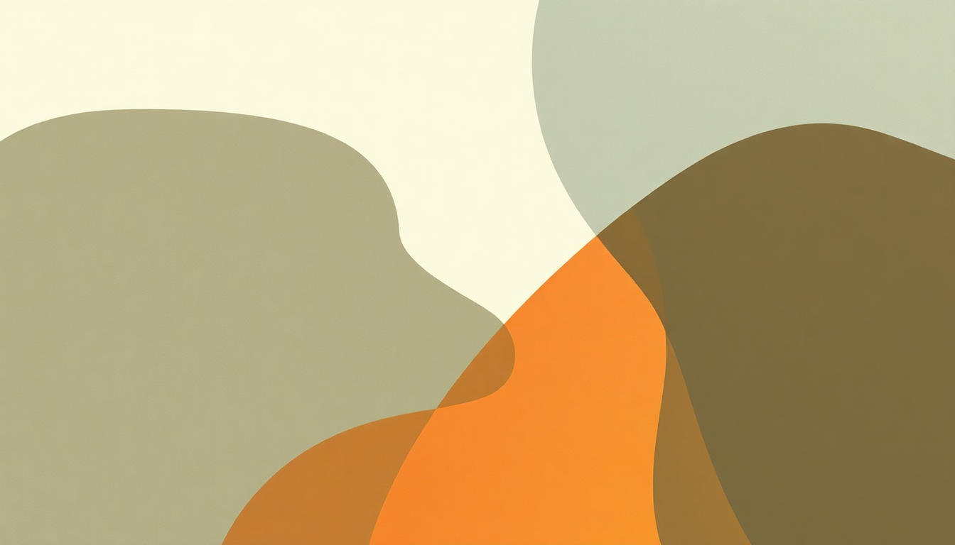 Fan-driven abstract illustration evoking the emotional arc of We Find Love by Daniel Caesar