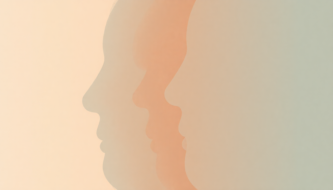 Fan-driven abstract illustration evoking the emotional arc of We Might Even Be Through by Summer Walker