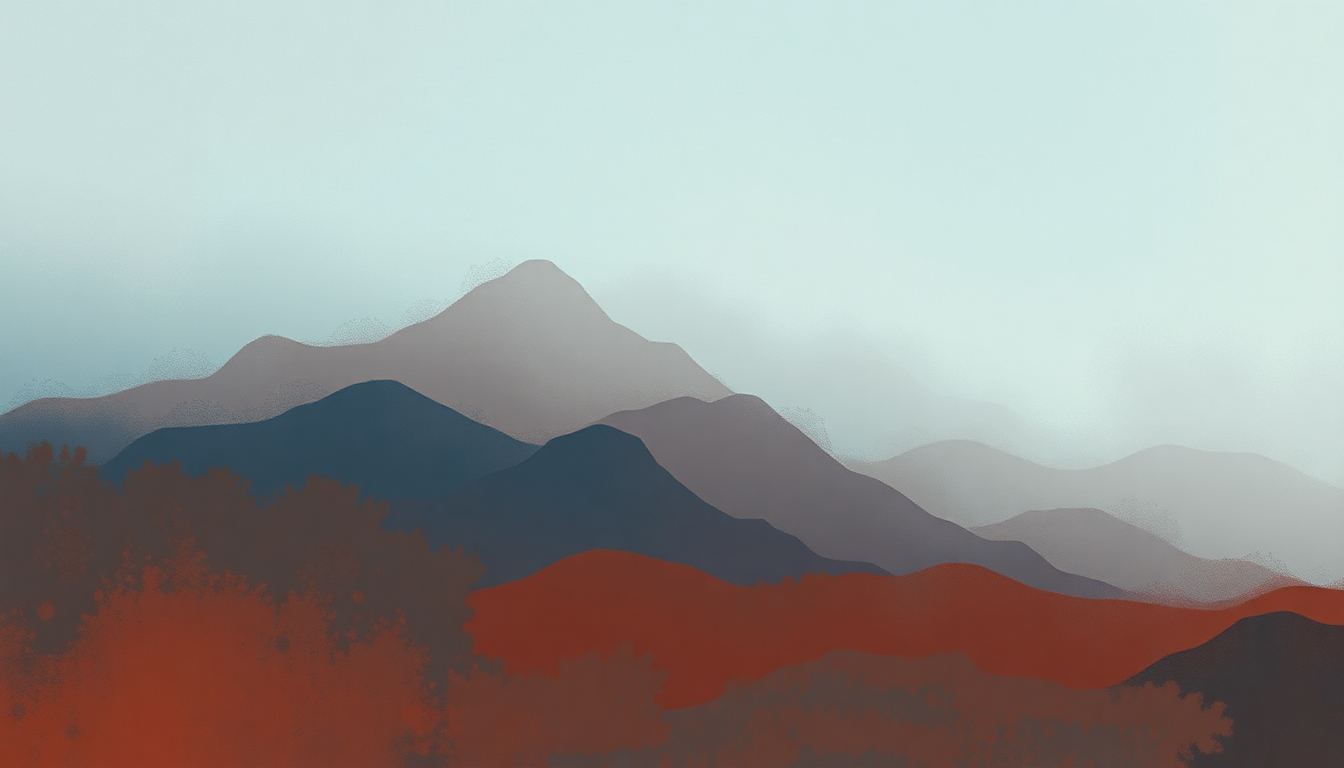 Fan-driven abstract illustration evoking the emotional arc of We Need to Change by Maze