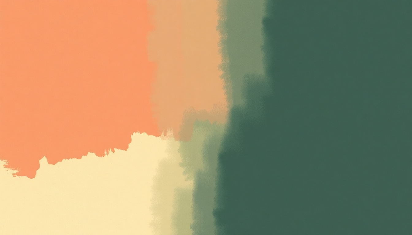 Fan-driven abstract illustration evoking the emotional arc of We by Olafur Arnalds