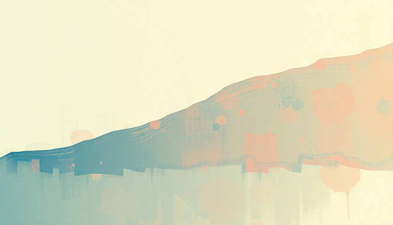 Fan-driven abstract illustration evoking the emotional arc of Welcome to Paradise by Green Day