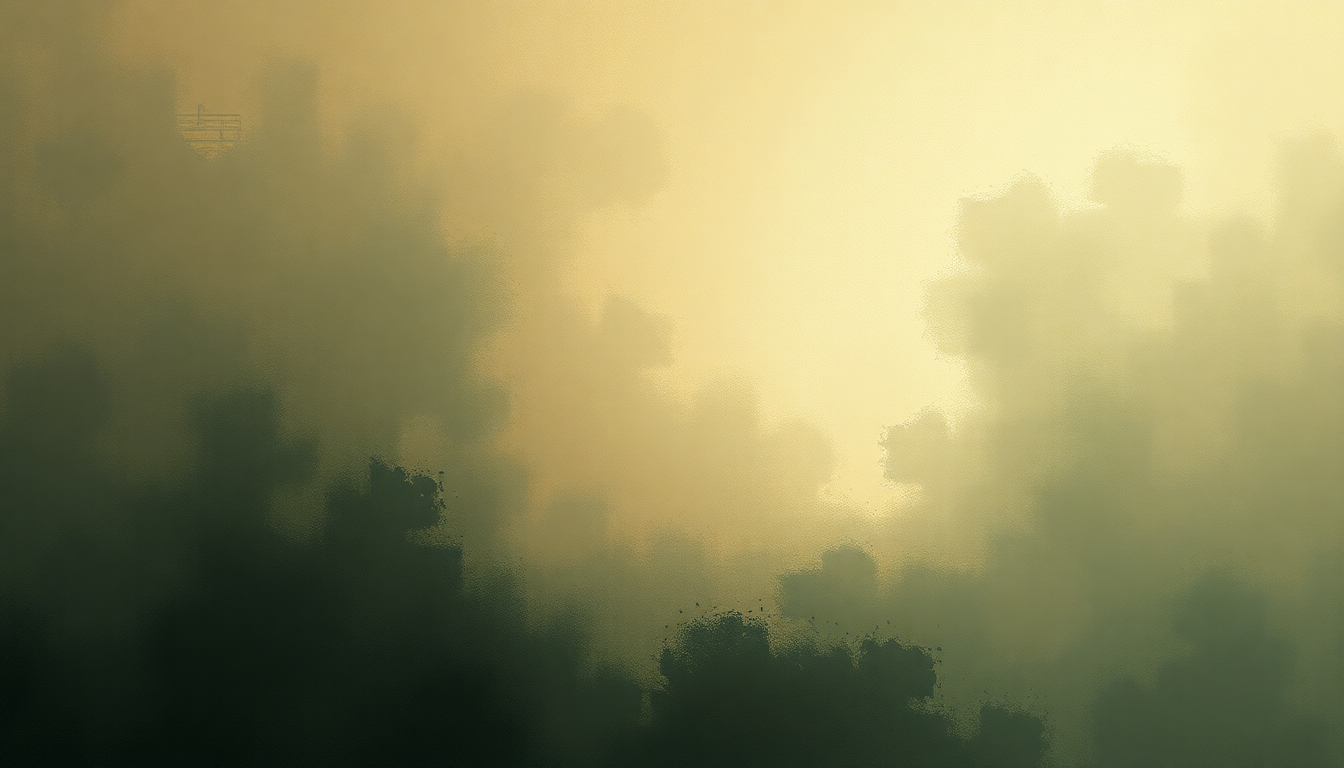 Fan-driven abstract illustration evoking the emotional arc of What Doesn't Die by Anthrax