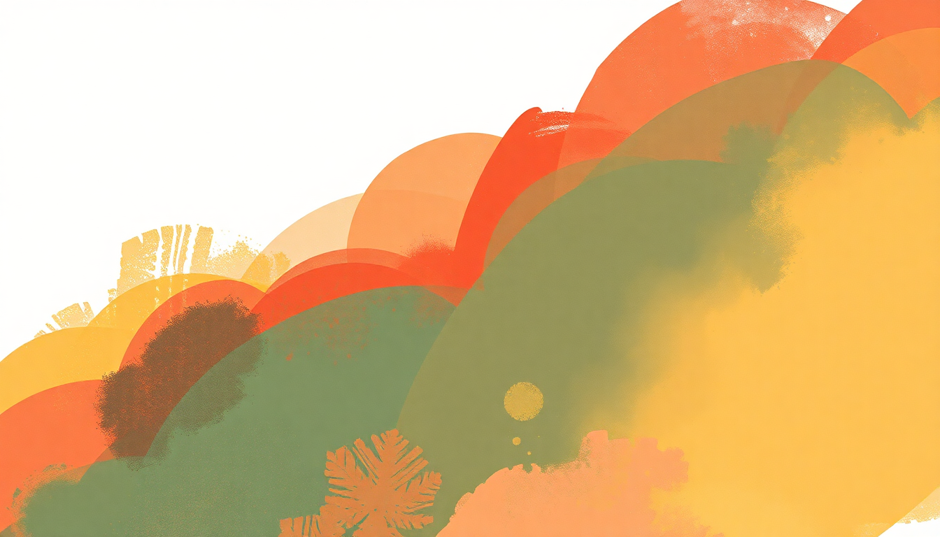 Fan-driven abstract illustration evoking the emotional arc of What Is Love by Twice