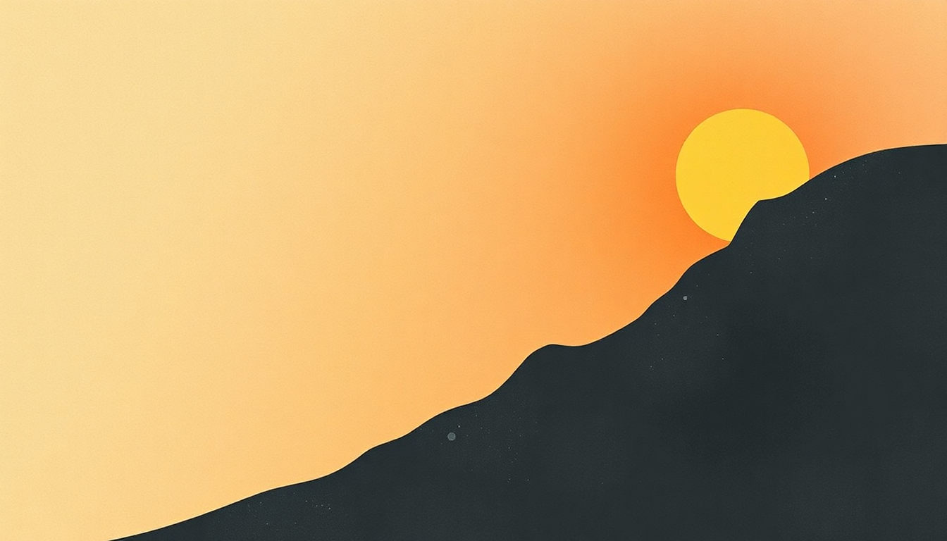 Fan-driven abstract illustration evoking the emotional arc of What's the Frequency, Kenneth? by R.E.M.