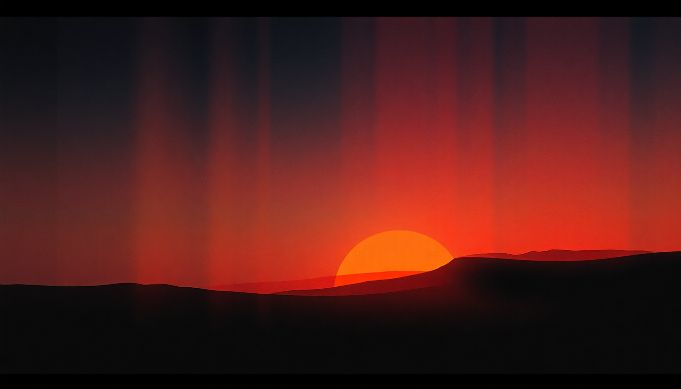 Fan-driven abstract illustration evoking the emotional arc of What's Going On by Black Uhuru