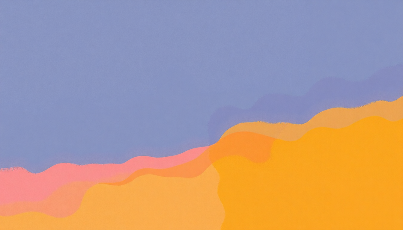 Fan-driven abstract illustration evoking the emotional arc of When a Blind Man Cries by Deep Purple