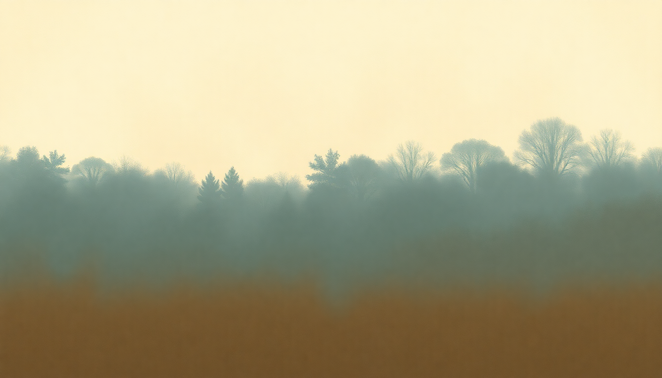 Fan-driven abstract illustration evoking the emotional arc of When Johnny Comes Marching Home by Pete Seeger